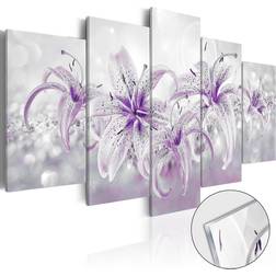 Arkiio Foto på akryl Purple Graces [Glass] 200x100 Tavla